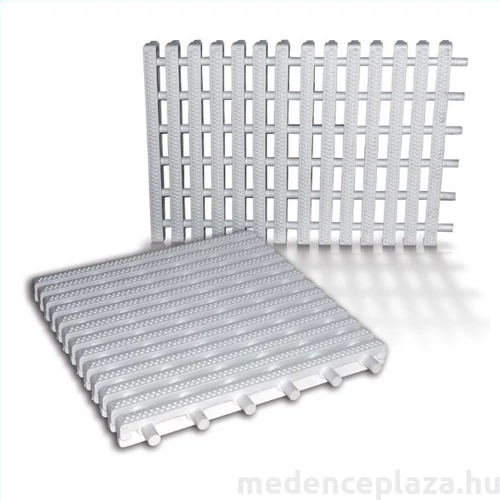 Feszített víztükör vályú rács  25 cm széles, műanyag, 1 m hosszú